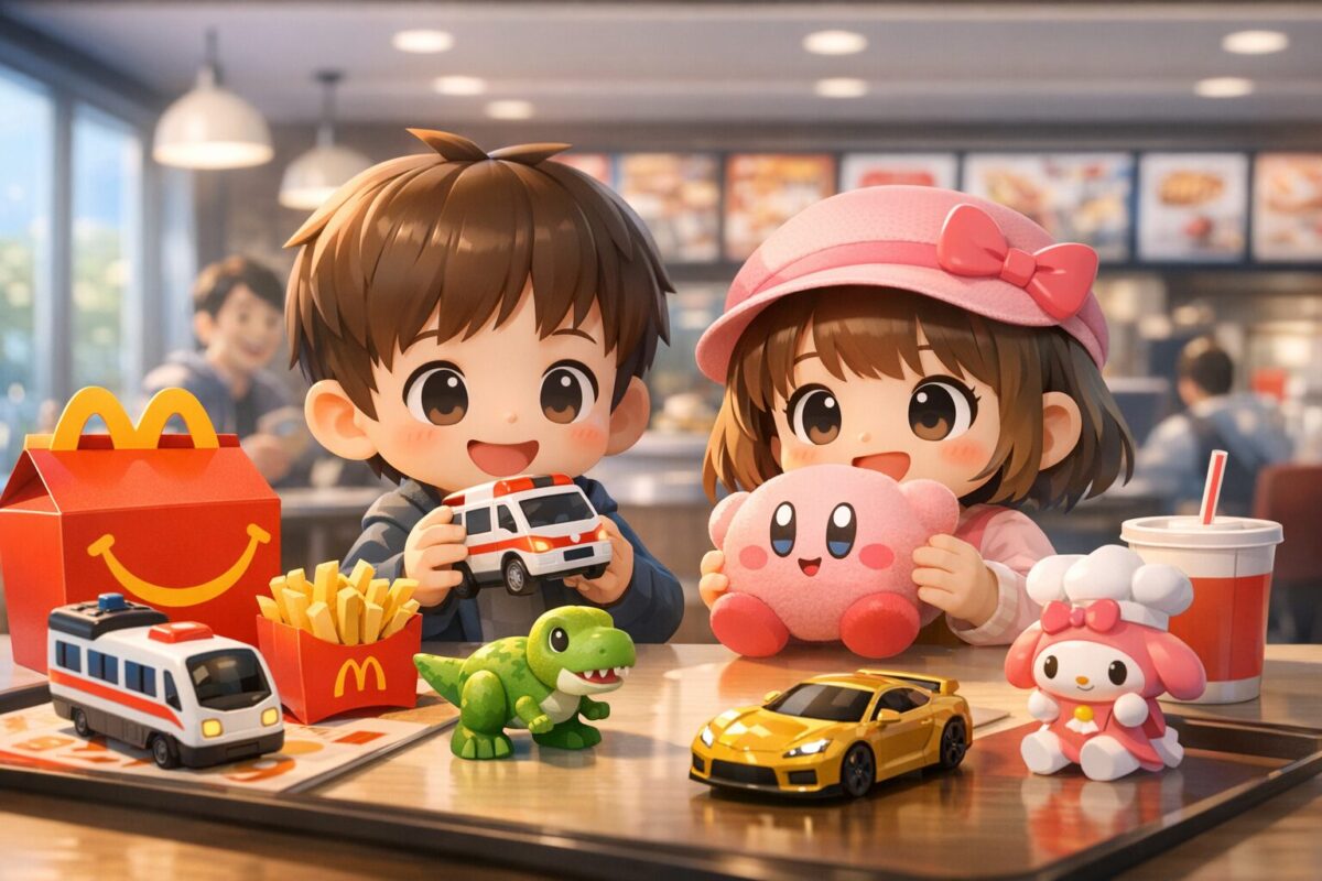 ハッピーセットのおもちゃっていいよな。転売ヤー問題はまだあるのん?