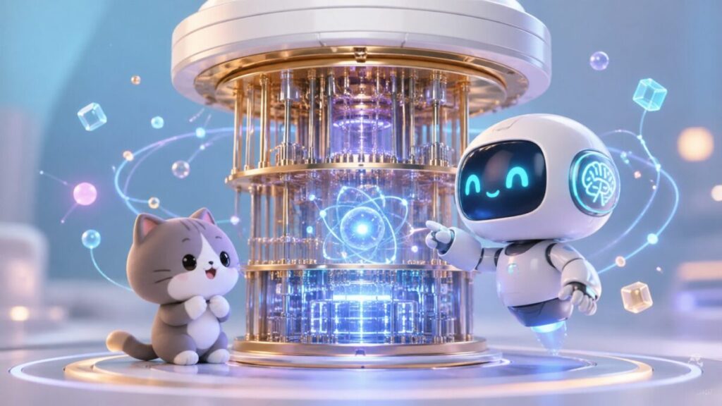 量子コンピュータにAIが乗っかったら色々やばそう(良い意味で)