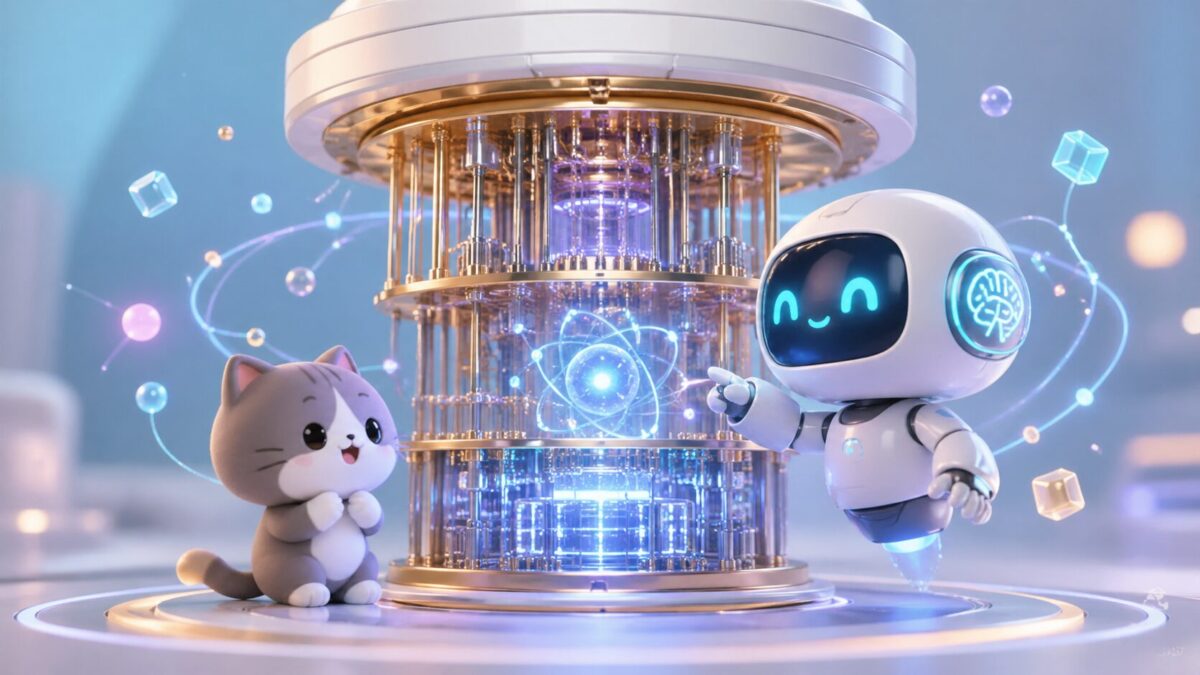 量子コンピュータにAIが乗っかったら色々やばそう(良い意味で)